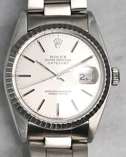 Rolex Datejust 36MM Silver Dial Oyster Bracelet (16030)