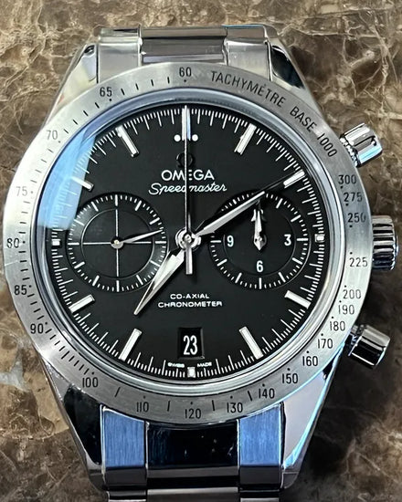 Omega Speedmaster '57 41.5MM Black Dial Steel Bracelet (331.10.42.51.01.001)
