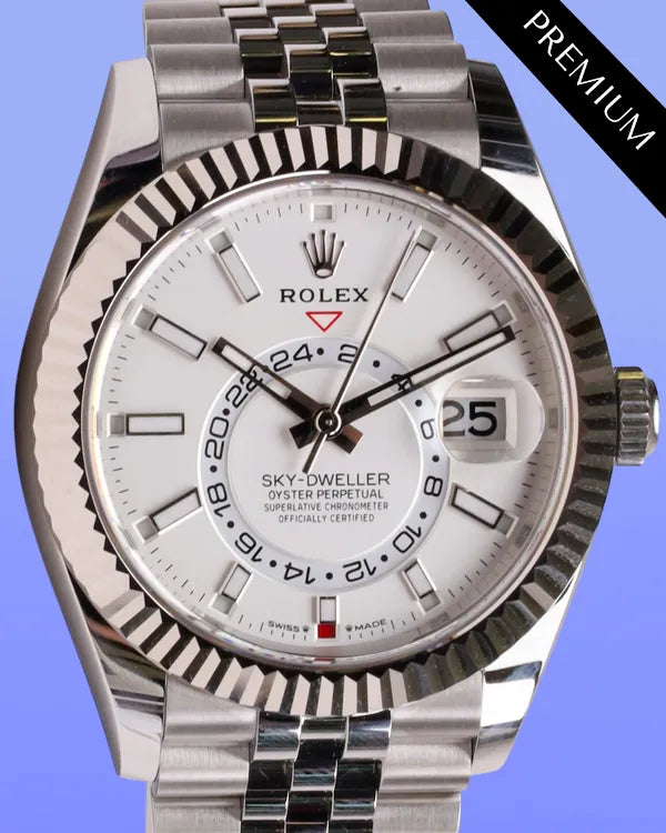 Rolex Sky-Dweller (White Sky Jub)