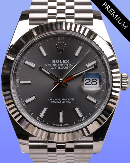 2025 Rolex Datejust 41MM Rhodium Dial Jubilee Bracelet (126334)