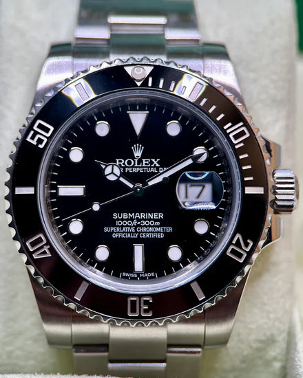 2017 Rolex Submariner Date 40MM Black Dial Oyster Bracelet (116610LN)
