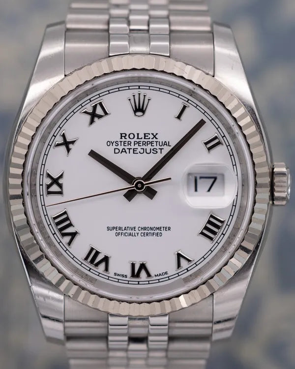 Rolex Datejust 36MM Silver Dial Jubilee Bracelet (116234)