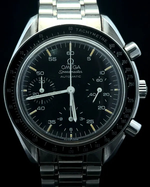 Omega Speedmaster Reduced 39MM Black Dial Steel Bracelet (3510.50.00)