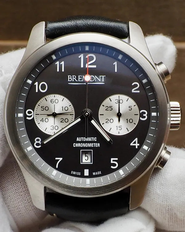 Bremont ALT1-C Classic 43MM Black Dial Leather Strap (ALT1-C/BK)
