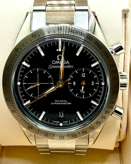 Omega Speedmaster '57 41.5MM Black Dial Steel Bracelet (331.10.42.51.01.001)