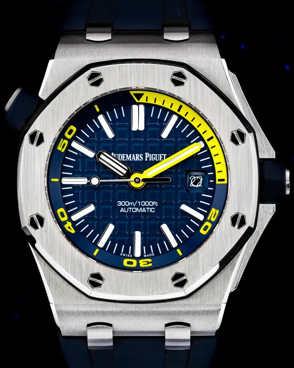 2019 Audemars Piguet Royal Oak Offshore Diver 42MM Blue Dial Rubber Strap (15710ST.OO.A027CA.01)