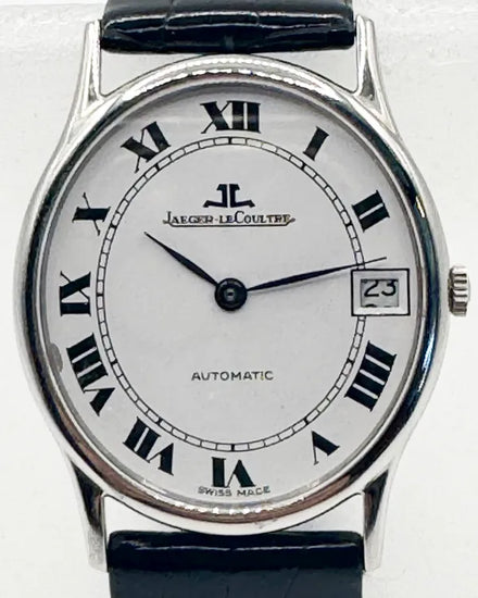 Jaeger-LeCoultre Vintage 31MM White Dial Leather Strap (5002.42)