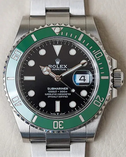 2022 Rolex Submariner Date "Starbucks" 41MM Black Dial Oyster Bracelet (126610LV)