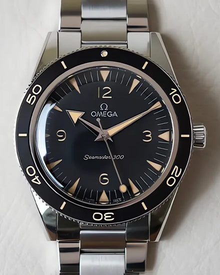 2023 Omega Seamaster 300 41MM Black Dial Steel Bracelet (234.30.41.21.01.001)