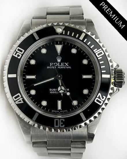 2005 Rolex Submariner No-Date 40MM Black Dial Oyster Bracelet (14060M)