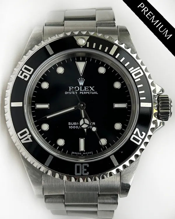 2005 (D Serial) Rolex Submariner No-Date 40MM Black Dial Oyster Bracelet (14060M)
