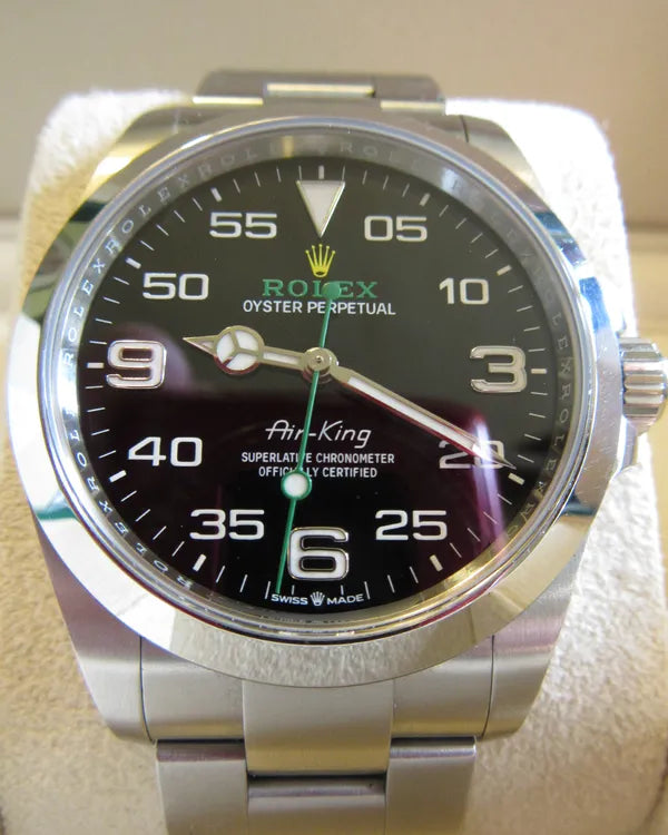 2022 Rolex Air-King 40MM Black Dial Oyster Bracelet (126900)