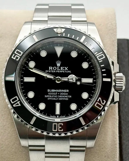 2021 Rolex Submariner No-Date 41MM Black Dial Oyster Bracelet (124060)