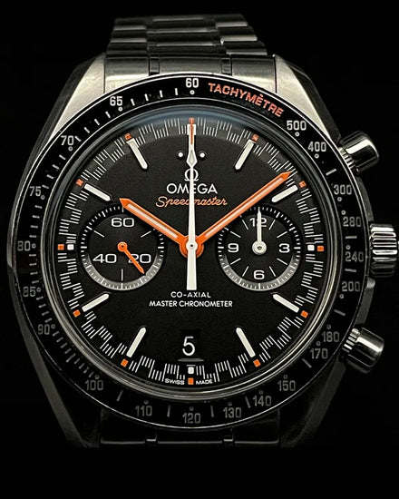 2021 Omega Speedmaster Racing 44.25MM Black Dial Steel Bracelet (329.30.44.51.01.002)