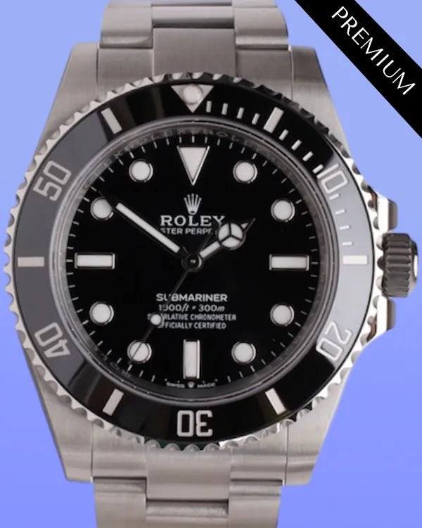 2025 Rolex Submariner No-Date 41MM Black Dial Oyster Bracelet (124060)
