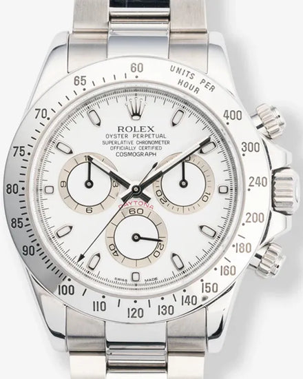 2011 Rolex Cosmograph Daytona 40MM White Dial Oyster Bracelet (116520)