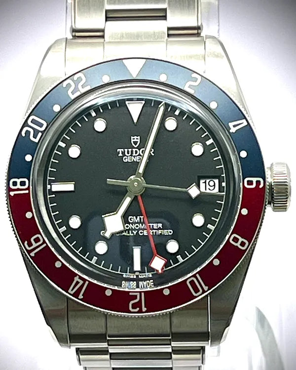 2023 Tudor Black Bay GMT "Pepsi" 41MM Black Dial Steel Bracelet (79830RB)
