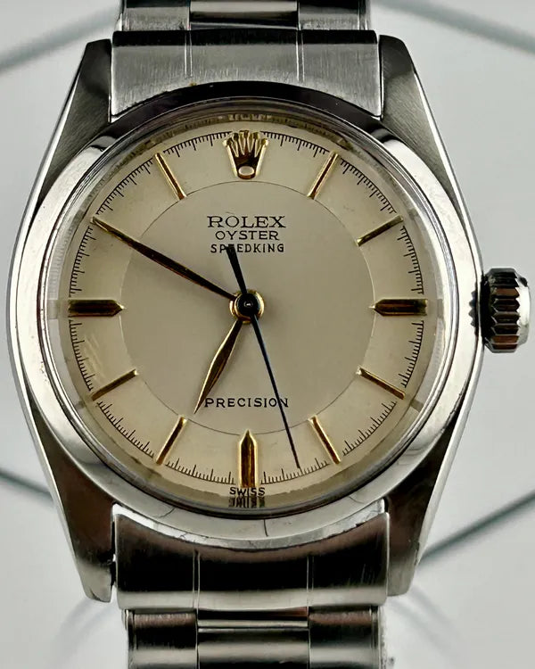 Rolex Oyster Precision Speedking 30MM Silver Dial Oyster Bracelet (6420)