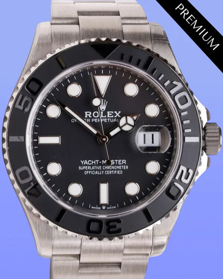 2025 Rolex Yacht-Master 42MM Black Dial Titanium Oyster Bracelet (226627)