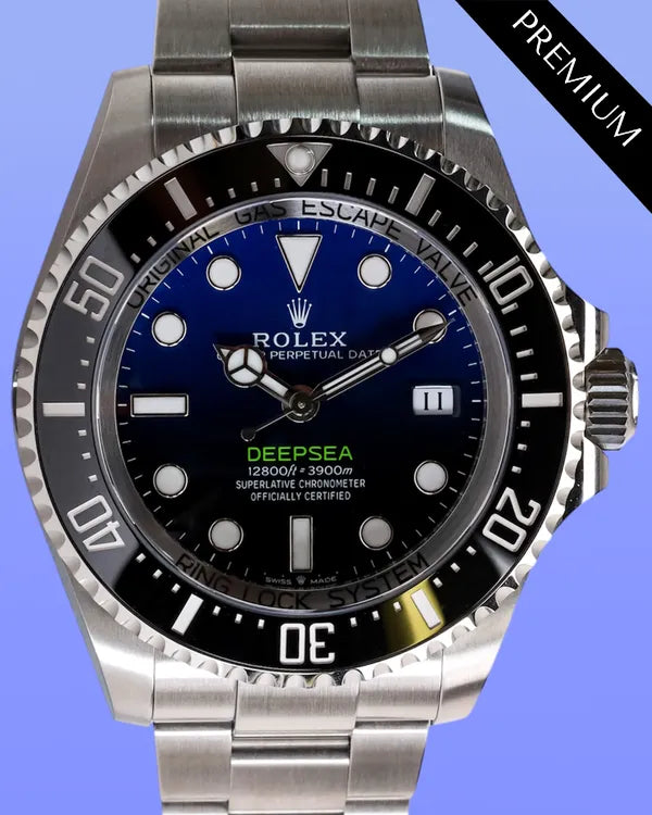 (OSCAR) Rolex Sea-Dweller Deepsea "James Cameron" 44MM Blue Dial Oyster Bracelet (136660)