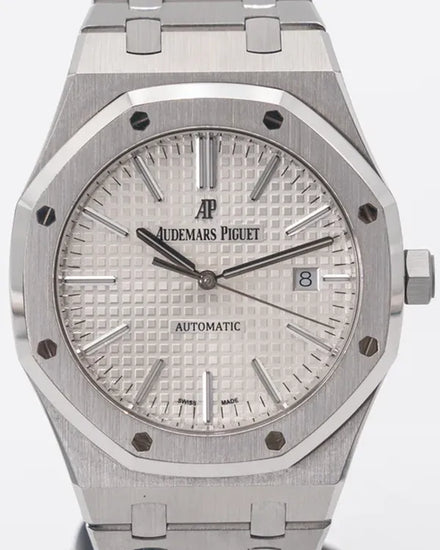 2016 Audemars Piguet Royal Oak 41MM Silver Dial Steel Bracelet (15400ST)