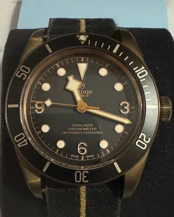 2022 Tudor Black Bay Bronze 43MM Grey Dial Textile Strap (79250BA)