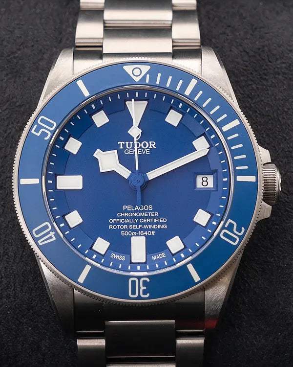 2020 Tudor Pelagos 42MM Blue Dial Titanium Bracelet (25600TB)