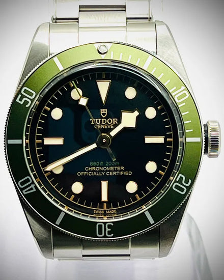 2024 Tudor Black Bay Heritage "Harrods" S.E. 41MM Black Dial Steel Bracelet (79230G)