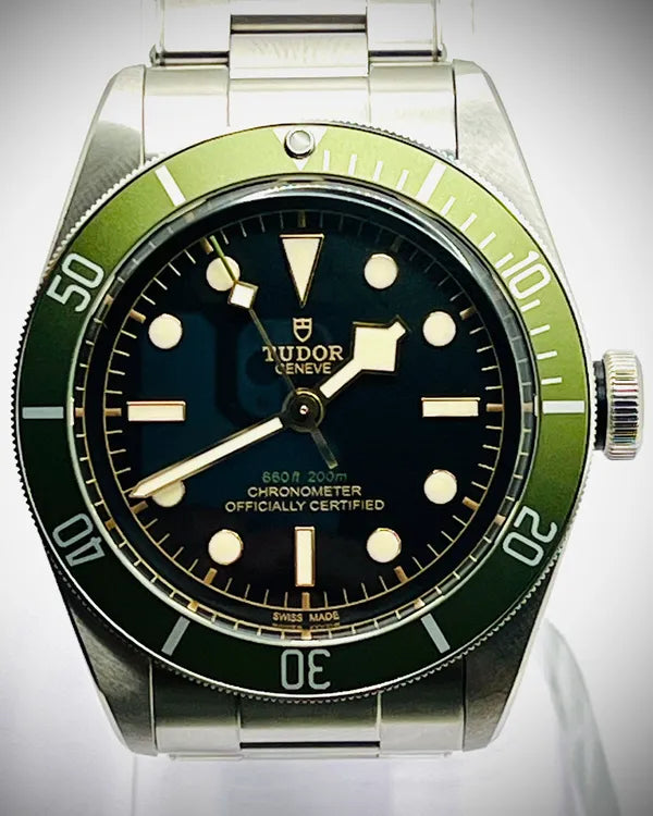 2024 Tudor Black Bay Heritage "Harrods" S.E. 41MM Black Dial Steel Bracelet (79230G)