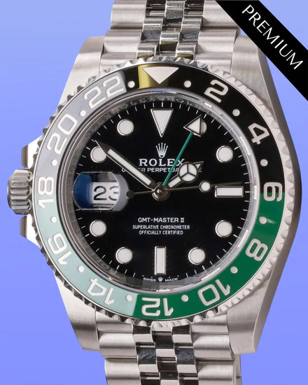 2025 Rolex GMT-Master II "Sprite" 40MM Black Dial Jubilee Bracelet (126720VTNR)