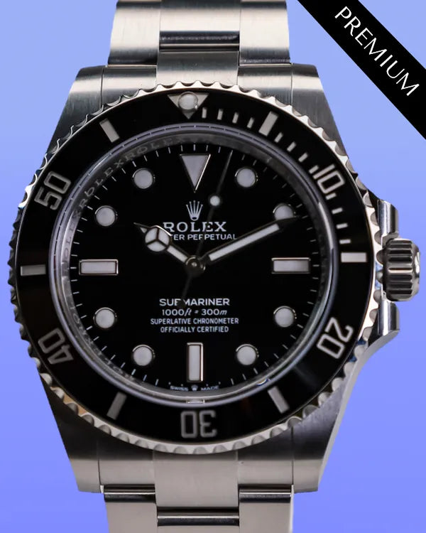 2025 Rolex Submariner No-Date 41MM Black Dial Oyster Bracelet (124060)