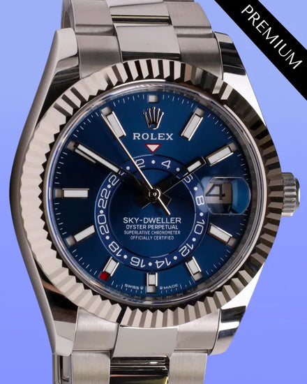 2025 Rolex Sky-Dweller 42MM Blue Dial Oyster Bracelet (336934)