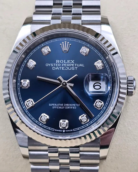 2025 Rolex Datejust 36MM Blue Dial Jubilee Bracelet (126234)