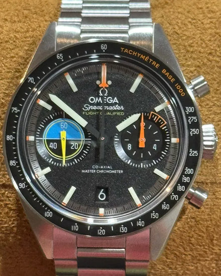2025 Omega Speedmaster Pilot 40.85MM Black Dial Steel Bracelet (332.10.41.51.01.002)