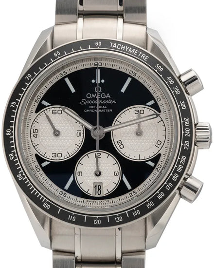 Omega Speedmaster Racing 40MM Black Dial Steel Bracelet (326.30.40.50.01.002)