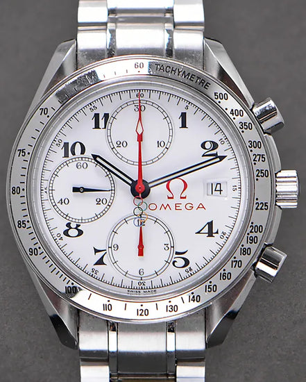 Omega Speedmaster Specialities Olympic Collection 39MM White Dial Steel Bracelet (3516.20.00)