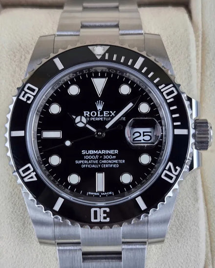 2020 Rolex Submariner Date 40MM Black Dial Oyster Bracelet (116610LN)