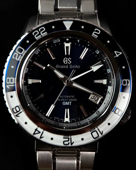 2022 Grand Seiko Sport Collection GMT 44.2MM Blue Dial Steel Bracelet (SBGJ237)
