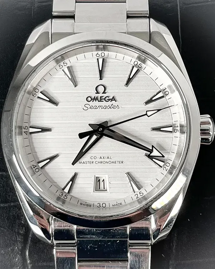 2021 Omega Seamaster Aqua Terra 38MM Silver Dial Steel Bracelet (220.10.38.20.02.001)
