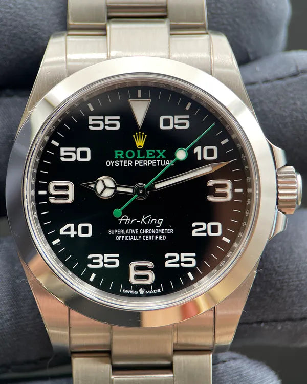 2023 Rolex Air-King 40MM Black Dial Oyster Bracelet (126900)