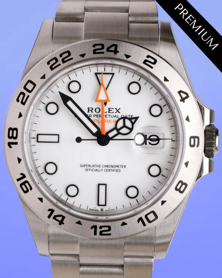 2025 Rolex Explorer II "Polar" 42MM White Dial Oyster Bracelet (226570)