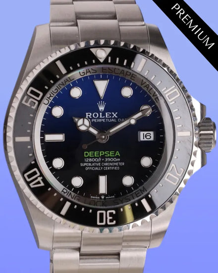 2024 Rolex Sea-Dweller Deepsea "James Cameron" 44MM Blue Dial Oyster Bracelet (136660)