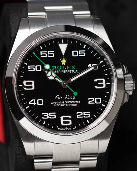 2025 Rolex Air-King 40MM Black Dial Oyster Bracelet (126900)