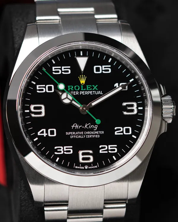 2025 Rolex Air-King 40MM Black Dial Oyster Bracelet (126900)