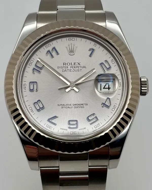 Rolex Datejust II 41MM Silver Dial Oyster Bracelet (116334)