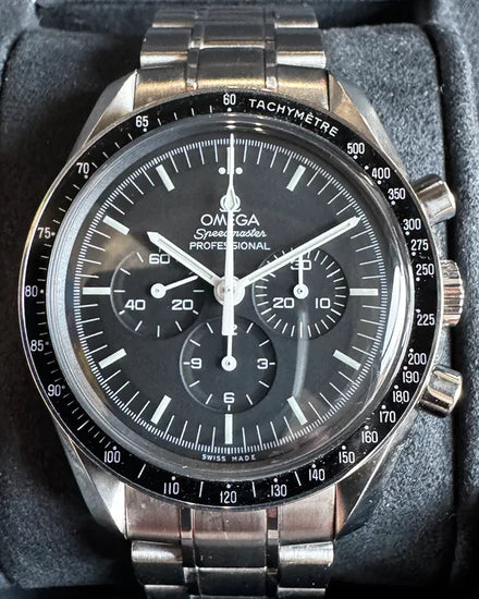 2019 Omega Speedmaster Professional Moonwatch 42MM Black Dial Steel Bracelet (311.30.42.30.01.005)