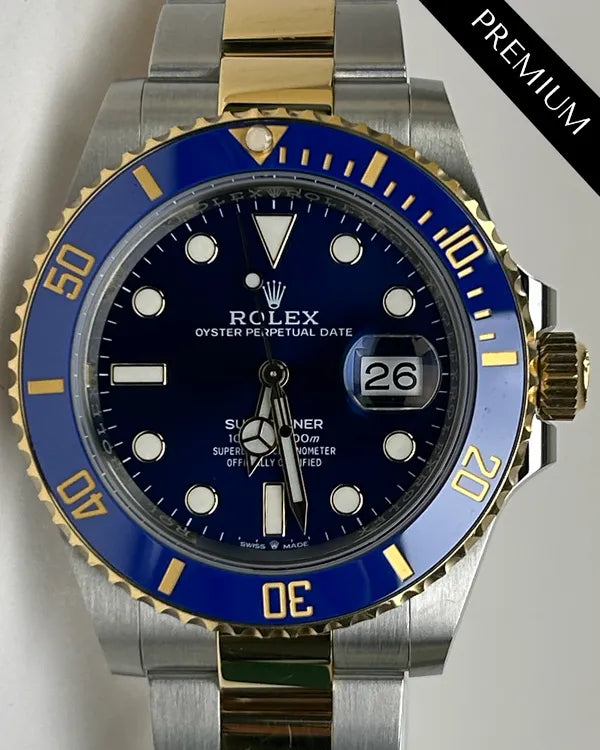 2023 Rolex Submariner Date "Bluesy" 41MM Blue Dial Two-Tone Oyster Bracelet (126613LB)