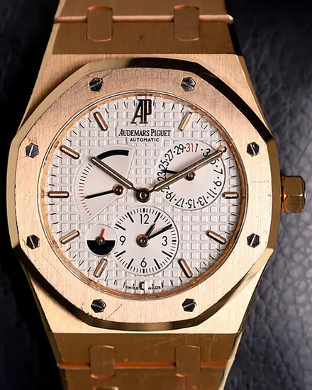 Audemars Piguet Royal Oak Dual Time 39MM White Dial Rose Gold Bracelet (26120OR.OO.D002CR.01)