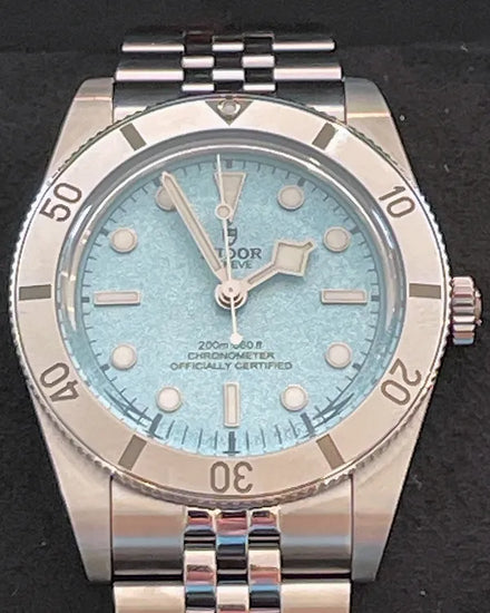 2025 Tudor Black Bay 54 "Lagoon Blue" 37MM Blue Dial Steel Bracelet (79000)