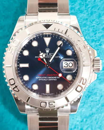 2018 Rolex Yacht-Master 40MM Blue Dial Oyster Bracelet (116622)